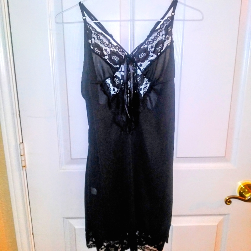Black Lace Nighty